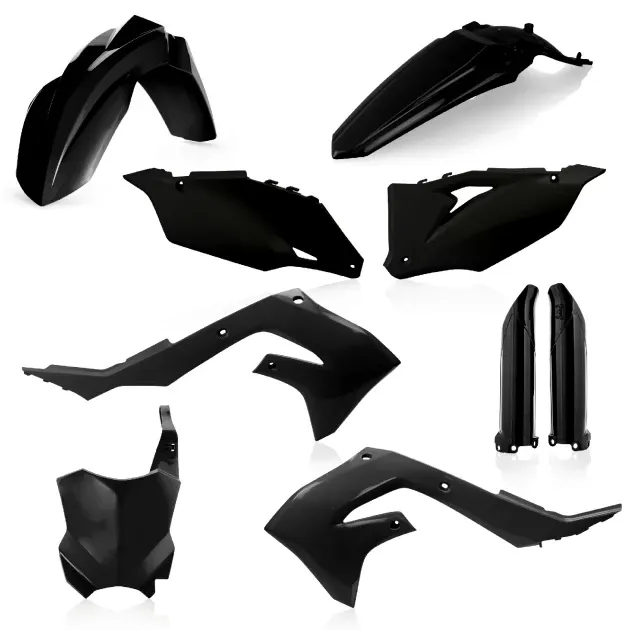 Sada plastů ACERBIS pro KAWASAKI KXF450 19-23, KXF250 21-24 černá Autentický