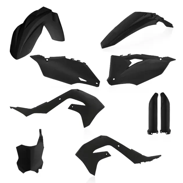 Sleva Sada plastů ACERBIS pro KAWASAKI KXF450 19-23, KXF250 21-24 černá metallic