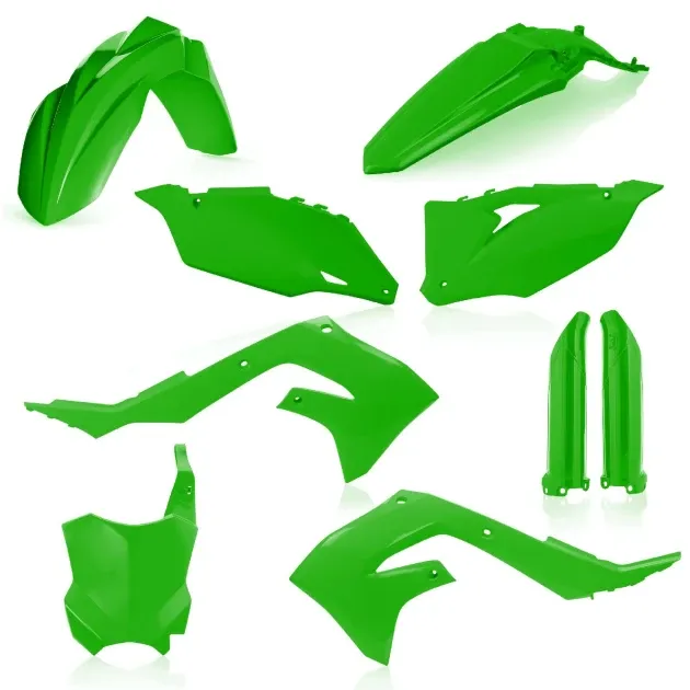 Expresní Doručení Sada plastů ACERBIS pro KAWASAKI KXF450 19-23, KXF250 21-24 zelená