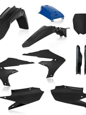 Sada plastů ACERBIS pro YAMAHA YZF250 19-23, YZF450 18-22 černá/modrá Vrácení Zdarma