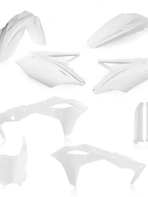 Originální Sada plastů ACERBIS pro KAWASAKI KXF250 19-20 bílá