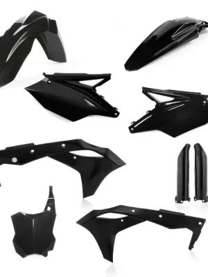 Nejlepší Volba Sada plastů ACERBIS pro KAWASAKI KXF250 19-20 černá