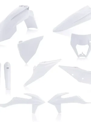 Sezónní Sleva Sada plastů ACERBIS pro KTM EXC 20-23, EXCF 20-23 bílá