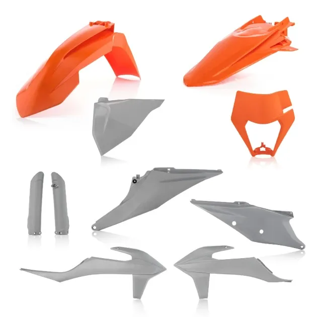 Sada plastů ACERBIS pro KTM EXC 20-23, EXCF 20-23 oranž/šedá Výprodej