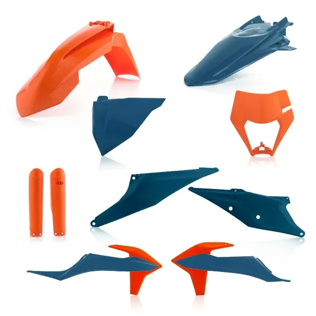 Levný Sada plastů ACERBIS pro KTM EXC 20-23, EXCF 20-23 modrá/oranž