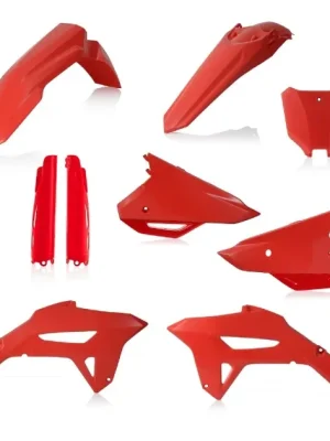 Originální Sada plastů ACERBIS pro HONDA CRF250R 22-24, CRF450 21-24 červená
