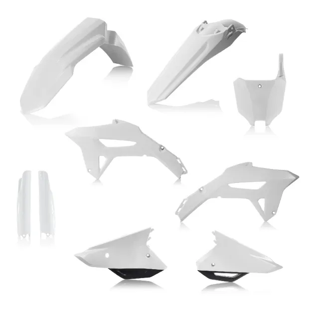 Sada plastů ACERBIS pro HONDA CRF250R 22-24, CRF450 21-24 bílá/černá Přímo Od Výrobce