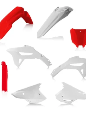Kup Teď Sada plastů ACERBIS pro HONDA CRF250R 22-24, CRF450 21-24 červená/bílá