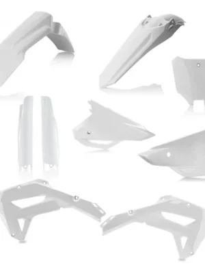 Akce Sada plastů ACERBIS pro HONDA CRF250RX 22-24, CRF300RX 22-24, CRF450RX 21-24 bílá