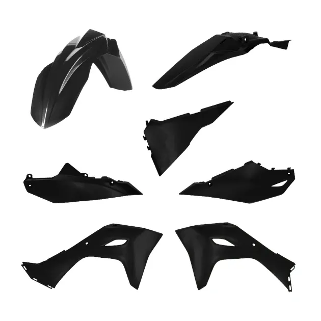 Oblíbený Sada plastů pro KAWASAKI KXF450 24-26, KXF250 25-26 černá