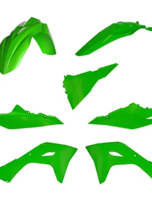 Sada plastů pro KAWASAKI KXF450 24-26, KXF250 25-26 zelená Víkendová Akce