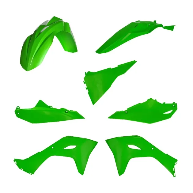 Sada plastů pro KAWASAKI KXF450 24-26, KXF250 25-26 zelená Víkendová Akce