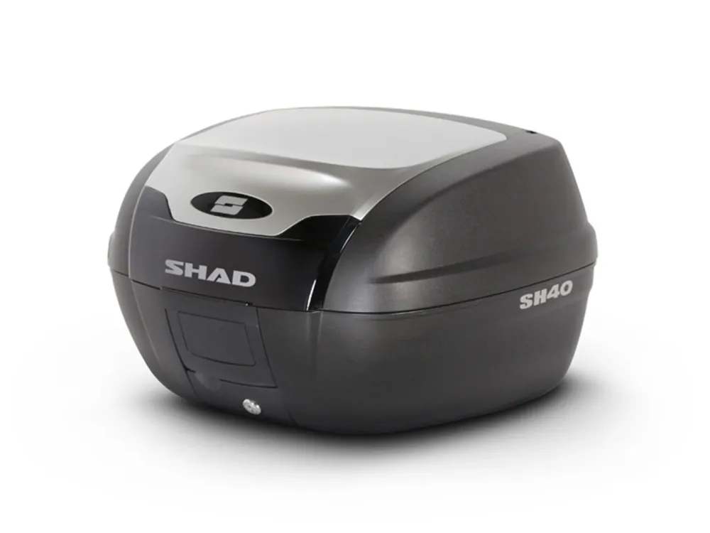 Vrchní kufr na motorku SHAD SH40 alu look D0B40200 Sezónní Sleva