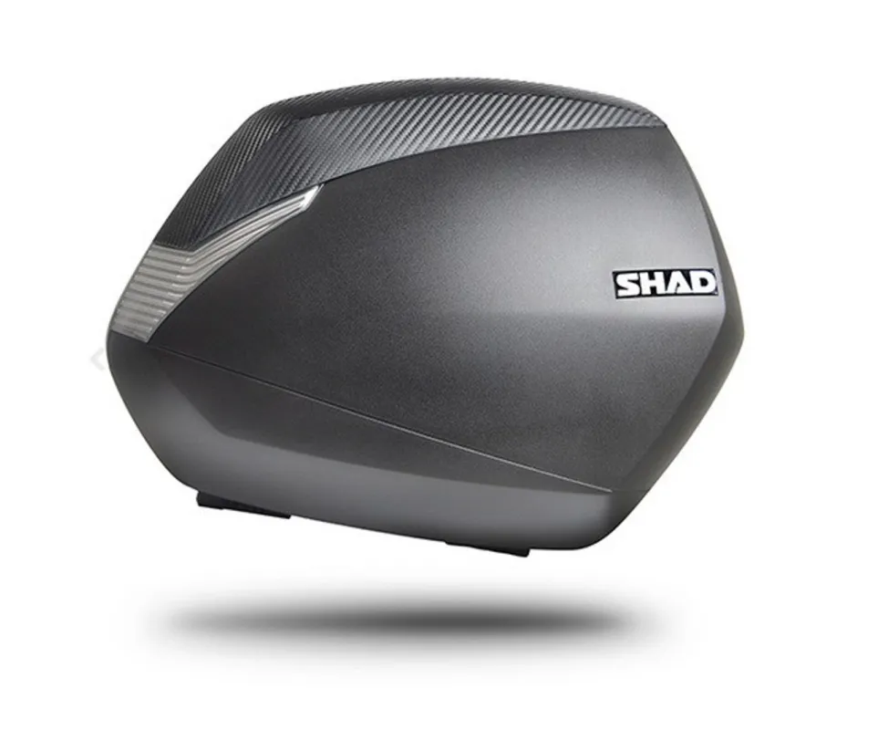 Boční kufry na motorku SHAD SH36 D0B36200 Karbon (pár) se zámkem PREMIUM Ověřený