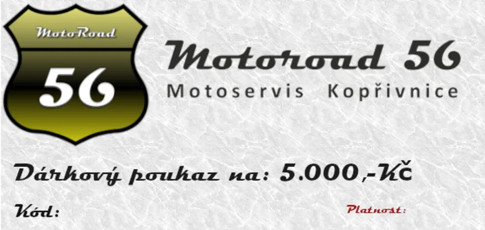 Víkendová Akce Dárkový poukaz na nákup v hodnotě 5.000,-Kč