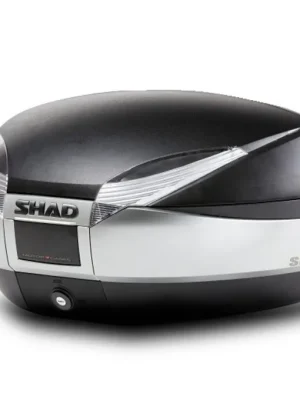 Dokud Zásoby Vydrží Vrchní kufr na motorku SHAD SH48 D0B48400 nový titan se zámkem PREMIUM SMART