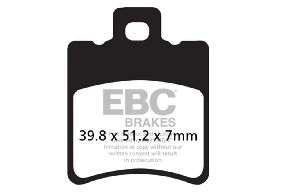 Speciální Cena Brzdové destičky EBC SFA193HH
