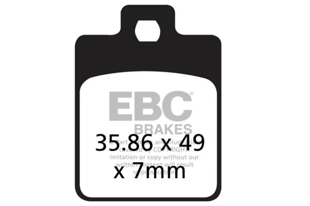 Brzdové destičky EBC SFA260HH Akční Cena
