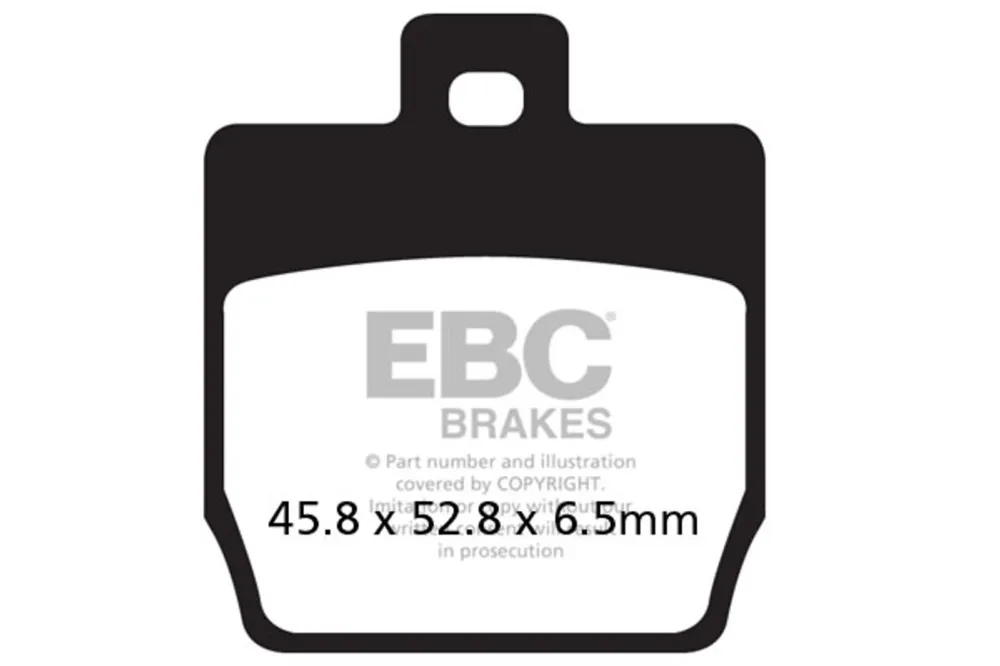 Brzdové destičky EBC SFA268HH Originální