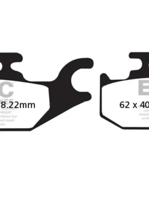 Akce Brzdové destičky EBC SFA413HH