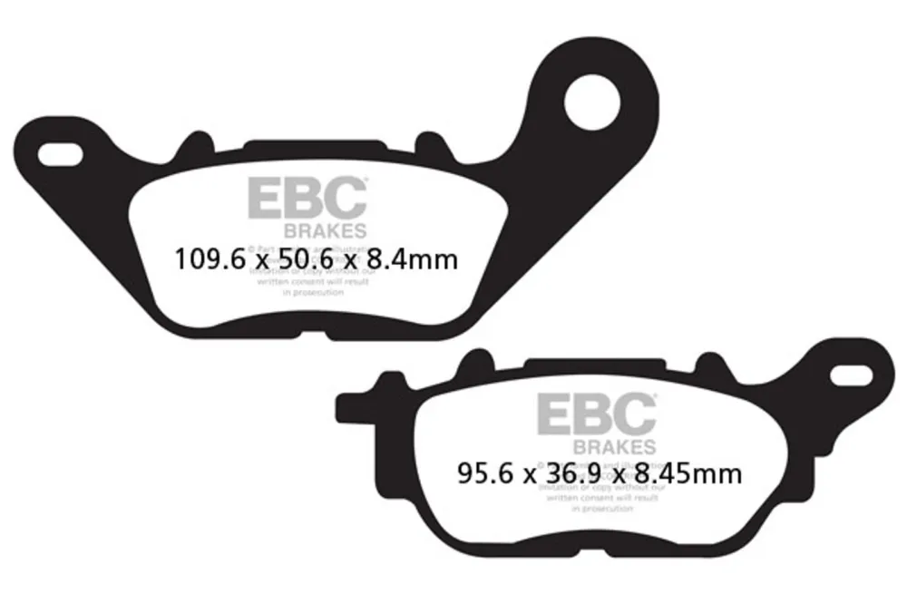 Zlevněný Brzdové destičky EBC SFA464