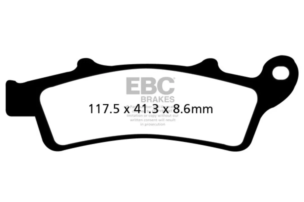 Brzdové destičky EBC SFAC324 Pouze Dnes