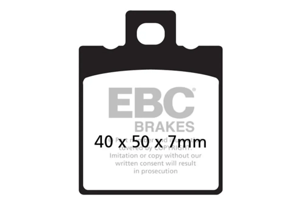 Brzdové destičky EBC SFA047 Bezpečná Platba