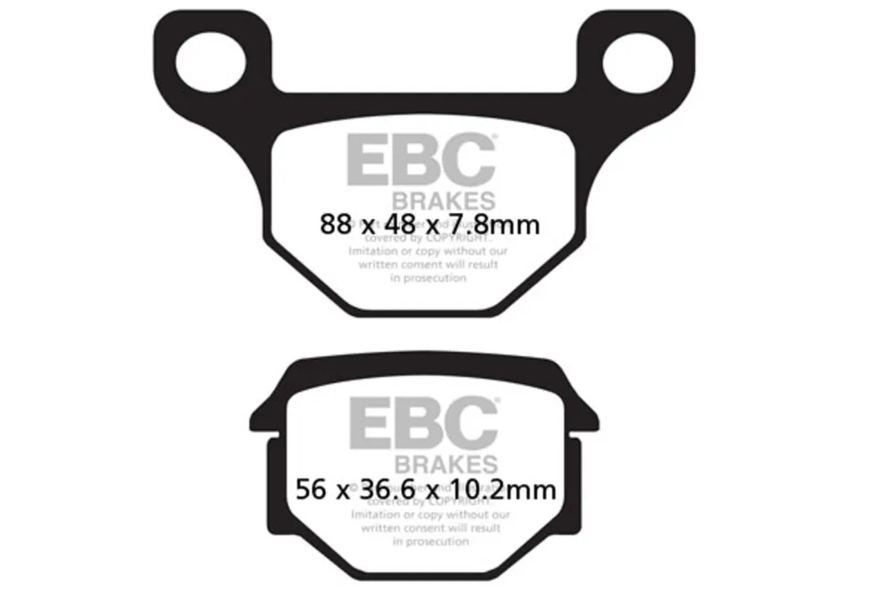 Doprava Zdarma Brzdové destičky EBC SFA093