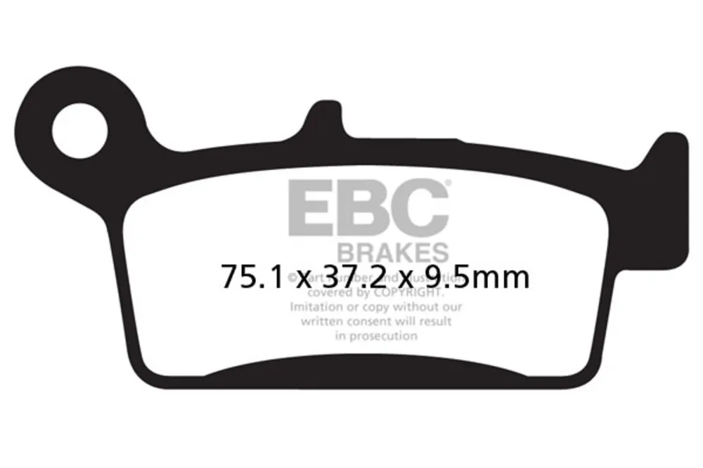 Brzdové destičky EBC SFA233 Finální Výprodej