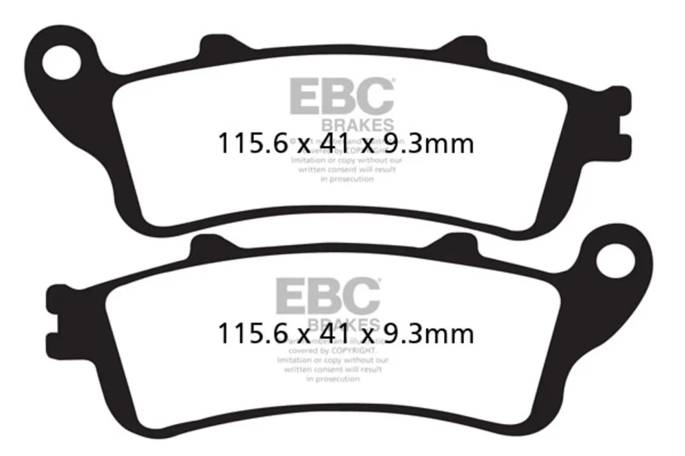 Novinka Brzdové destičky EBC SFA281