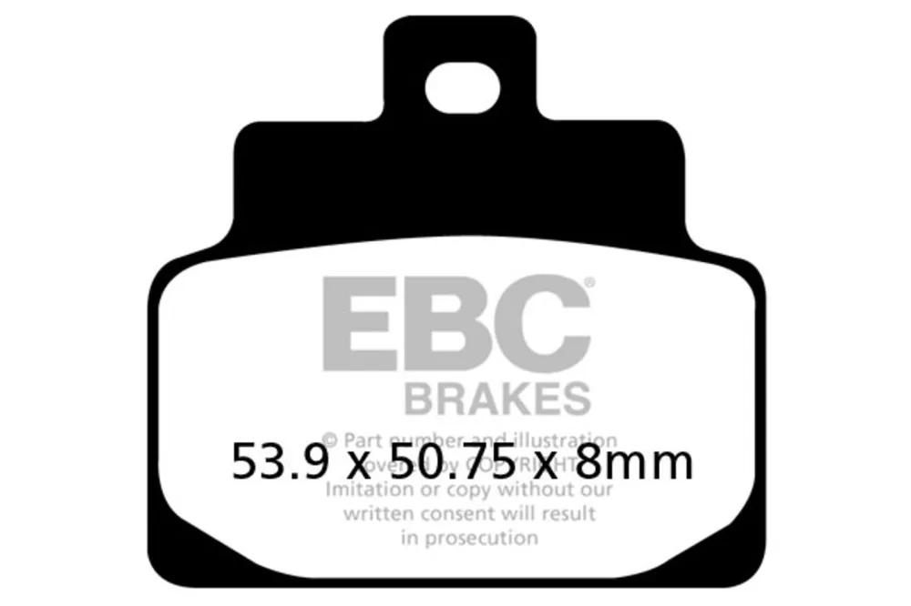 Nakupujte Hned Brzdové destičky EBC SFA301