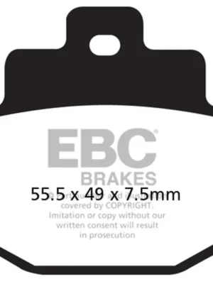 Akční Cena Brzdové destičky EBC SFA321
