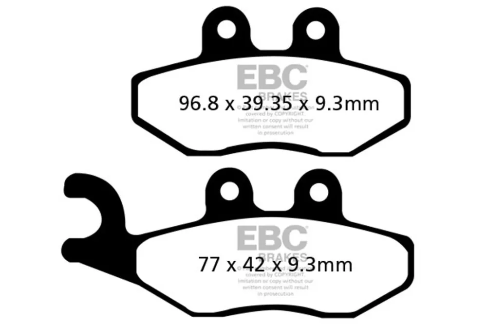 Brzdové destičky EBC SFA353 Nová Kolekce