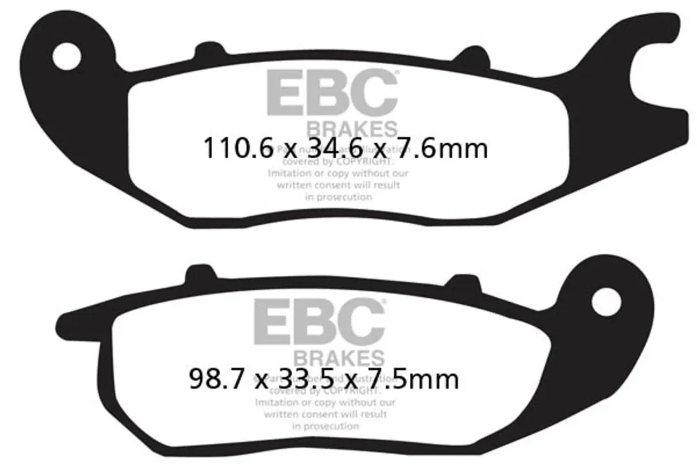 Brzdové destičky EBC SFA375 Kup Teď