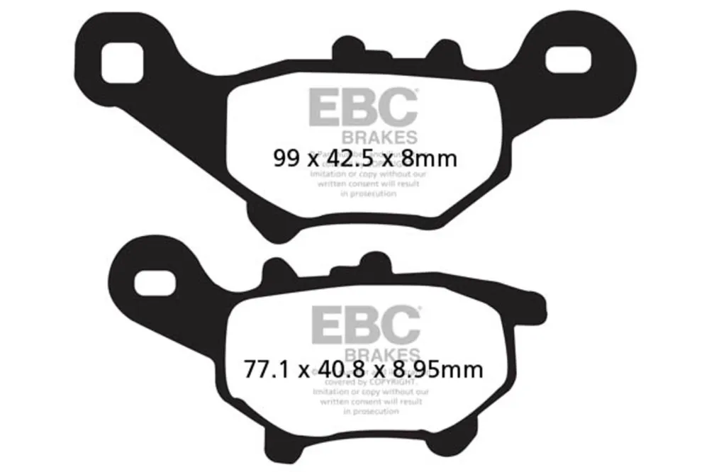 Super Cena Brzdové destičky EBC SFA384
