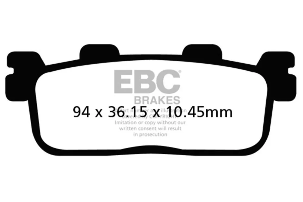Doprava Zdarma Brzdové destičky EBC SFA607HH