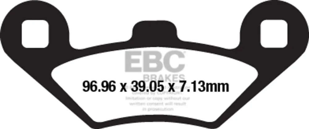 Finální Výprodej Brzdové destičky EBC SFA650