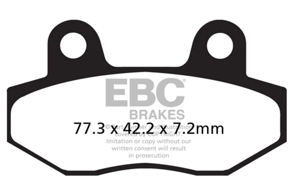 Cenová Bomba Brzdové destičky EBC SFAC086