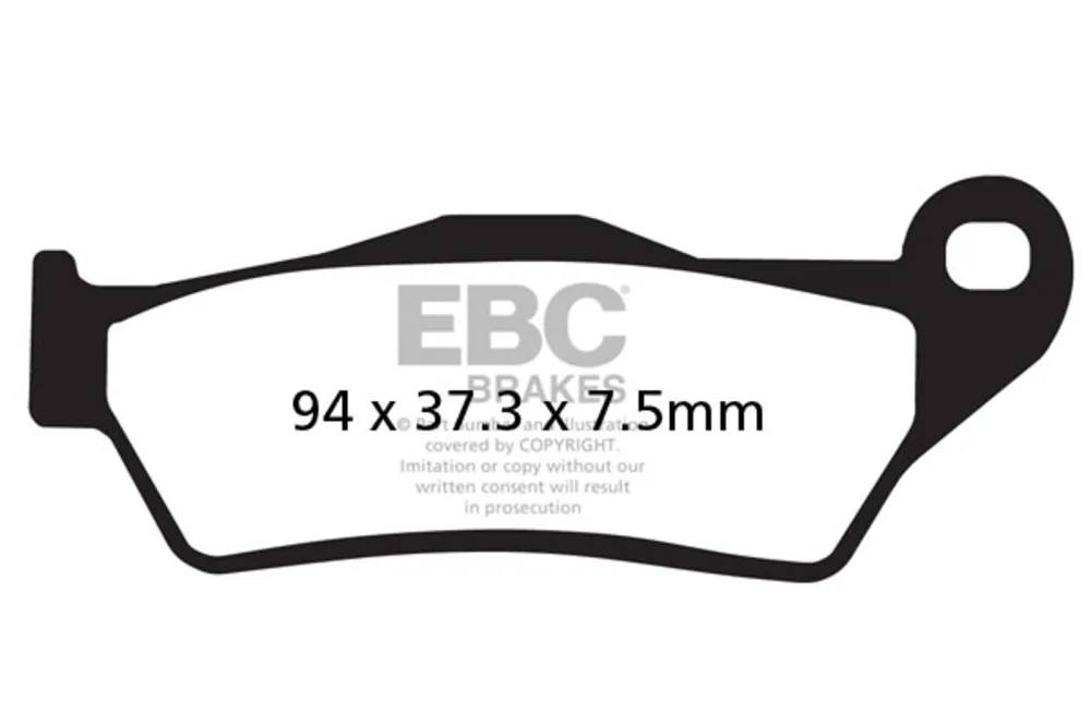 Brzdové destičky EBC SFAC181 Doprava Zdarma