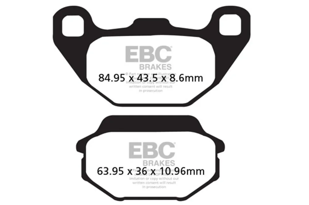 Brzdové destičky EBC SFAC305 Top Prodej