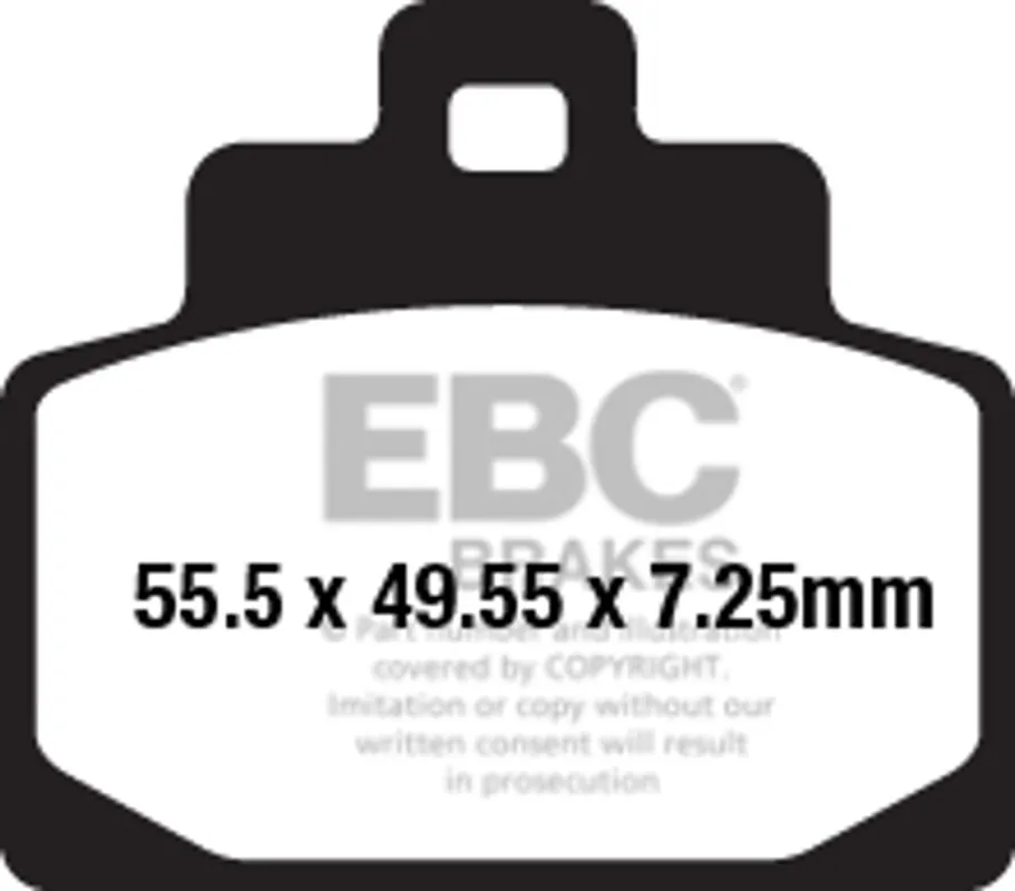 Brzdové destičky EBC SFAC681 Odeslání Ihned