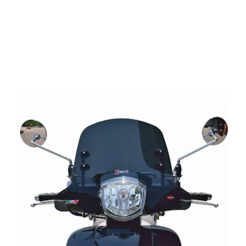 Plexi štít Faco 267008311 kouřová 360x490 Expresní Doručení