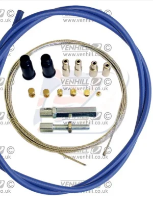 Značkový Lanko plynu univerzální sada Venhill U01-4-100-BL 6mm VNĚJŠÍ průměr (1.35m) modrá