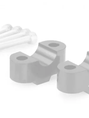 Zvýšení řidítek PUIG 21809P stříbrná height 20mm, d 22mm Poslední Šance