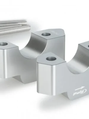 Zvýšení řidítek PUIG 21879P stříbrná height 30mm, d 32mm Originální