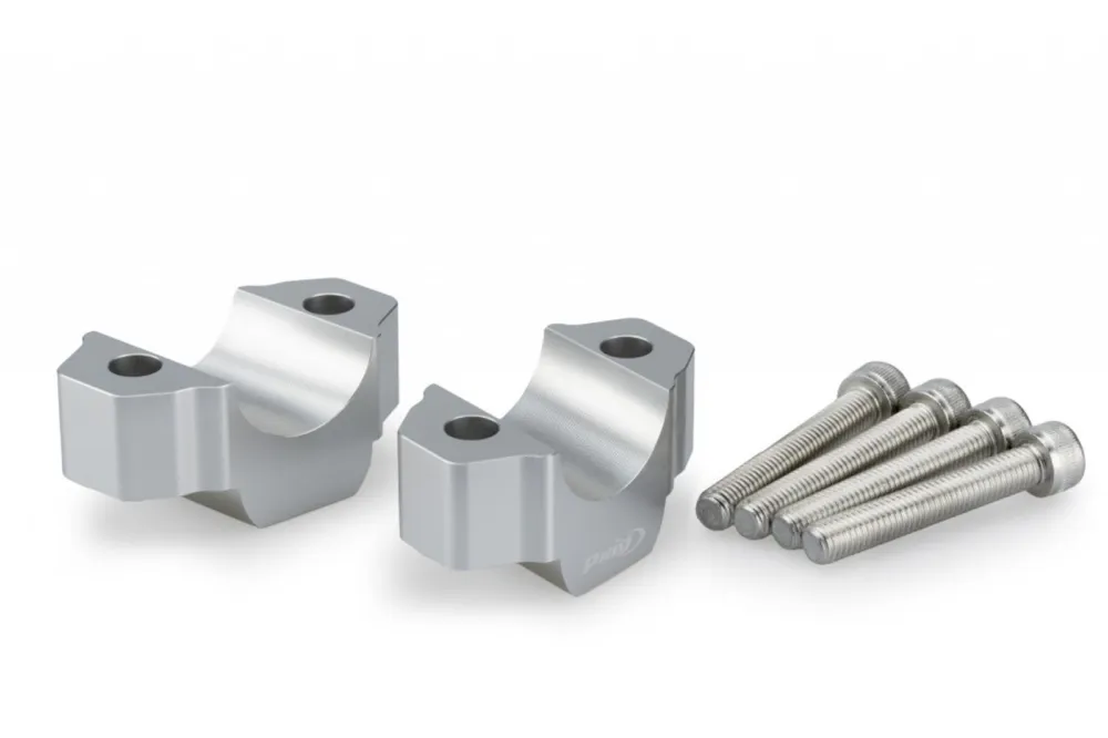 Horká Nabídka Zvýšení řidítek PUIG 22100P stříbrná height 20mm, d 29mm