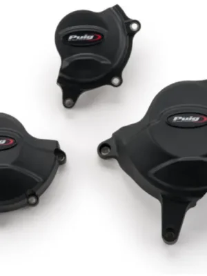 PUIG engine protective covers 20625N černý zahrnuje pravý, levý kryt a kryt alternátoru Poslední Šance