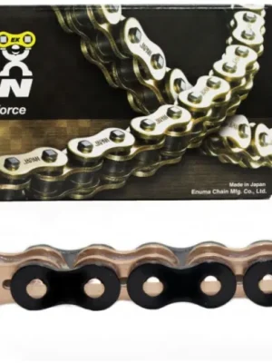 Top Prodej EK CHAIN qX-kroužkový řetěz OEM kvality EK 530 MVXZ2 118 L černý/zlatý/zlatý