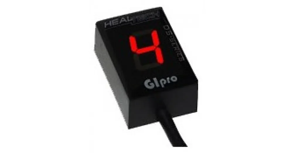 Hit Sezóny HEALTECH ukazatel zařazené rychlosti GIPRO DS-Series GPDT-S01 red