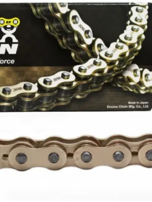 Nakupujte Hned EK Chain qX-kroužkový řetěz OEM kvality EK 520 MVXZ2 122 článků, Zlato/Zlatý